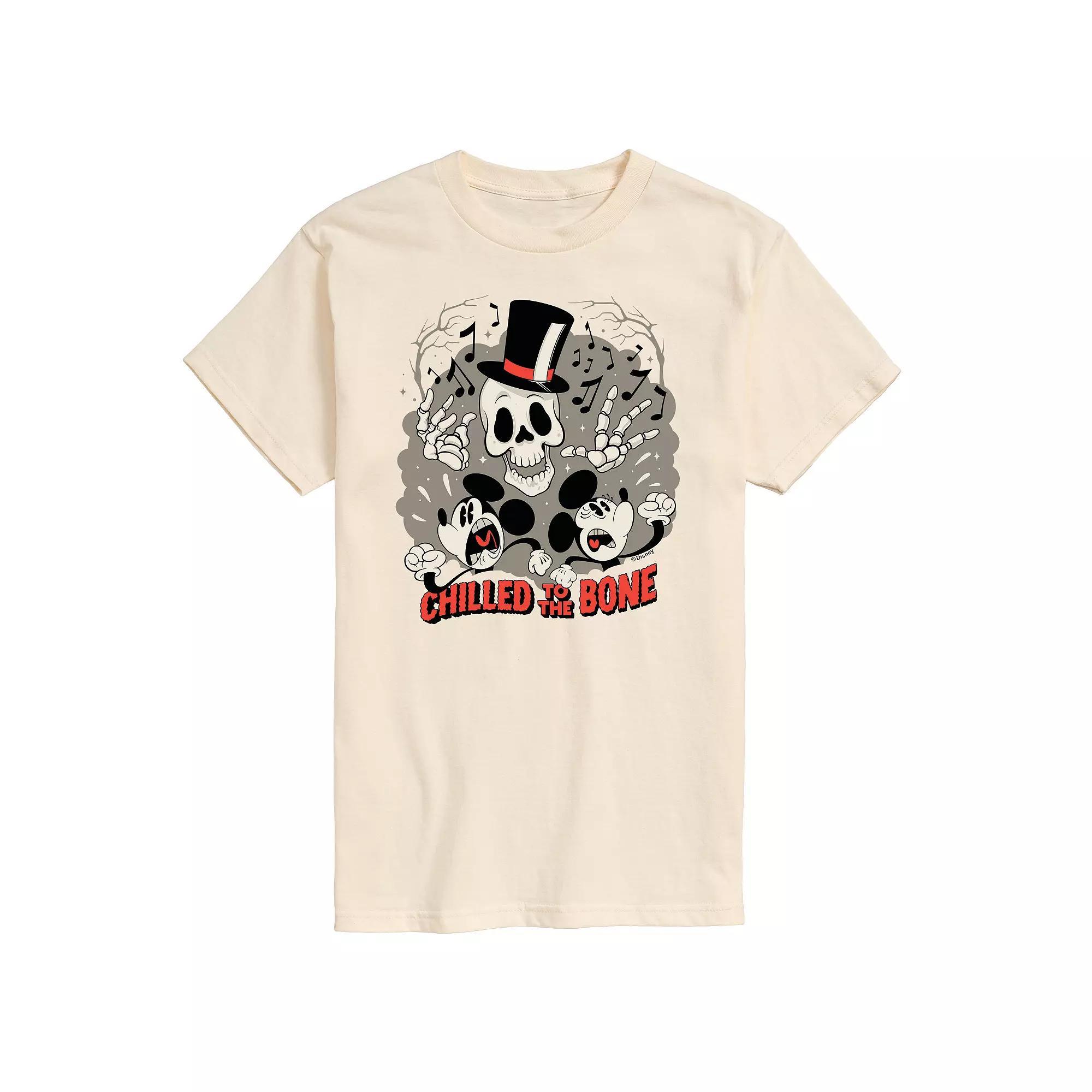 Disney's Mickey Mouse Men's Chilled To The Bone Graphic Tee,  Product Image
