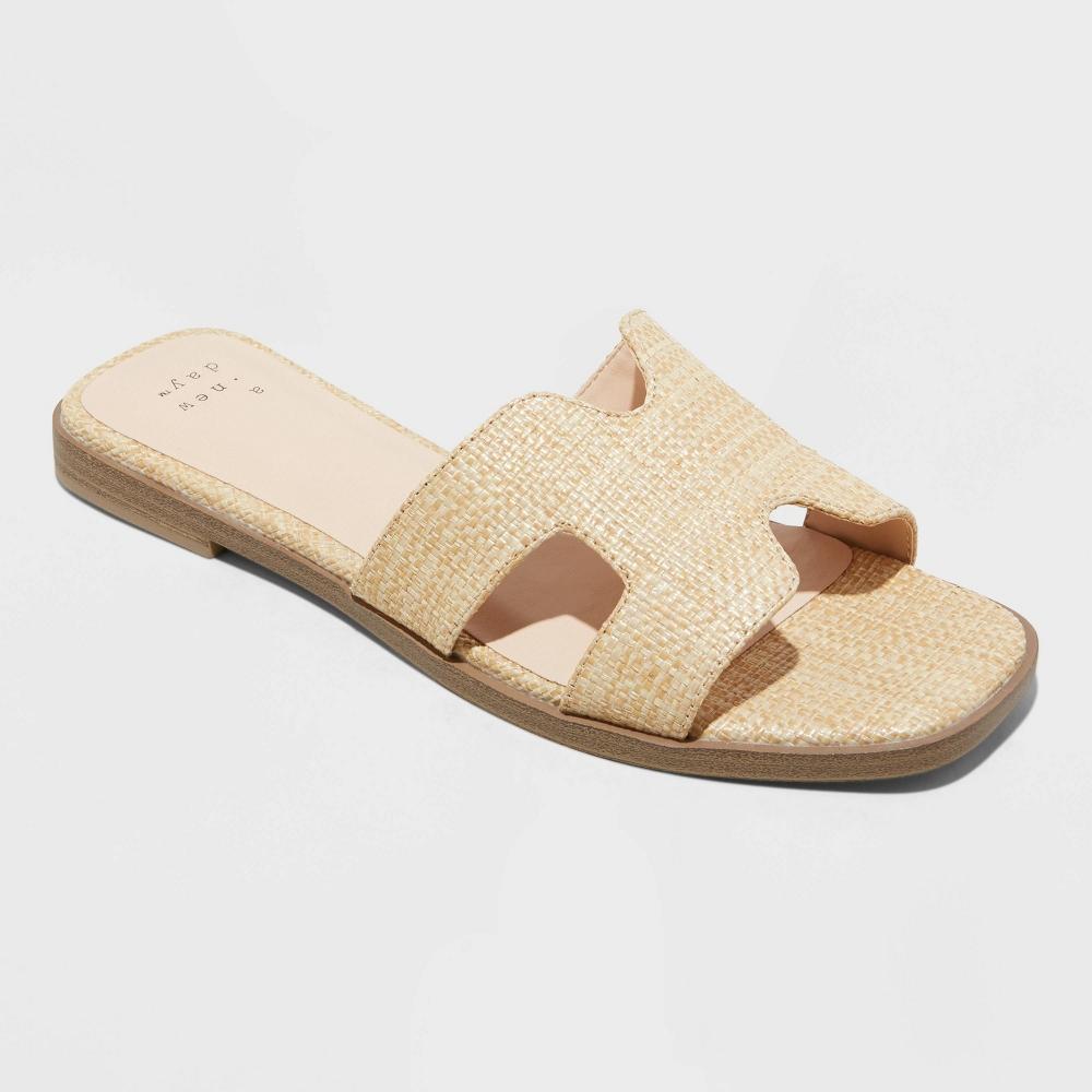 Women's Nina Slide Sandals - A New Day™ Product Image