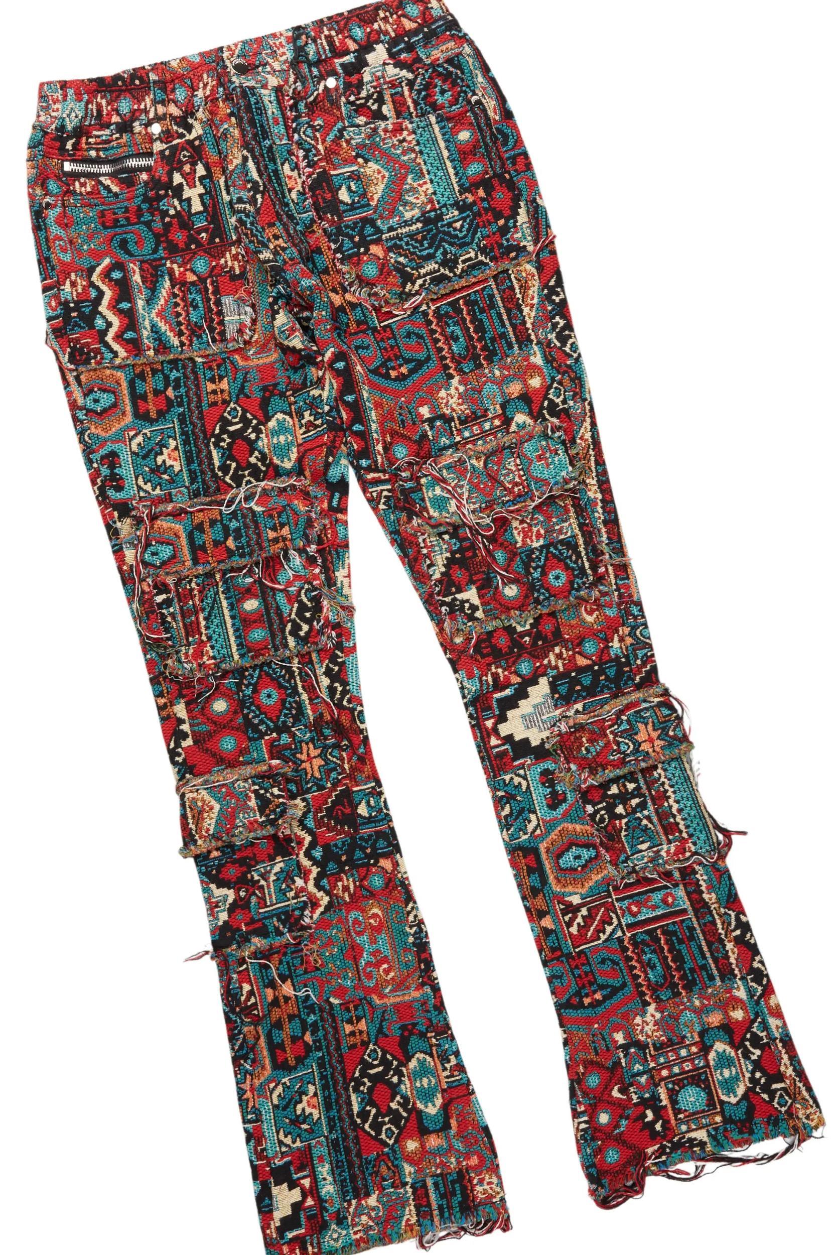 Lake Black/Red T-Shirt/Tapestry Jean Bundle Male Product Image