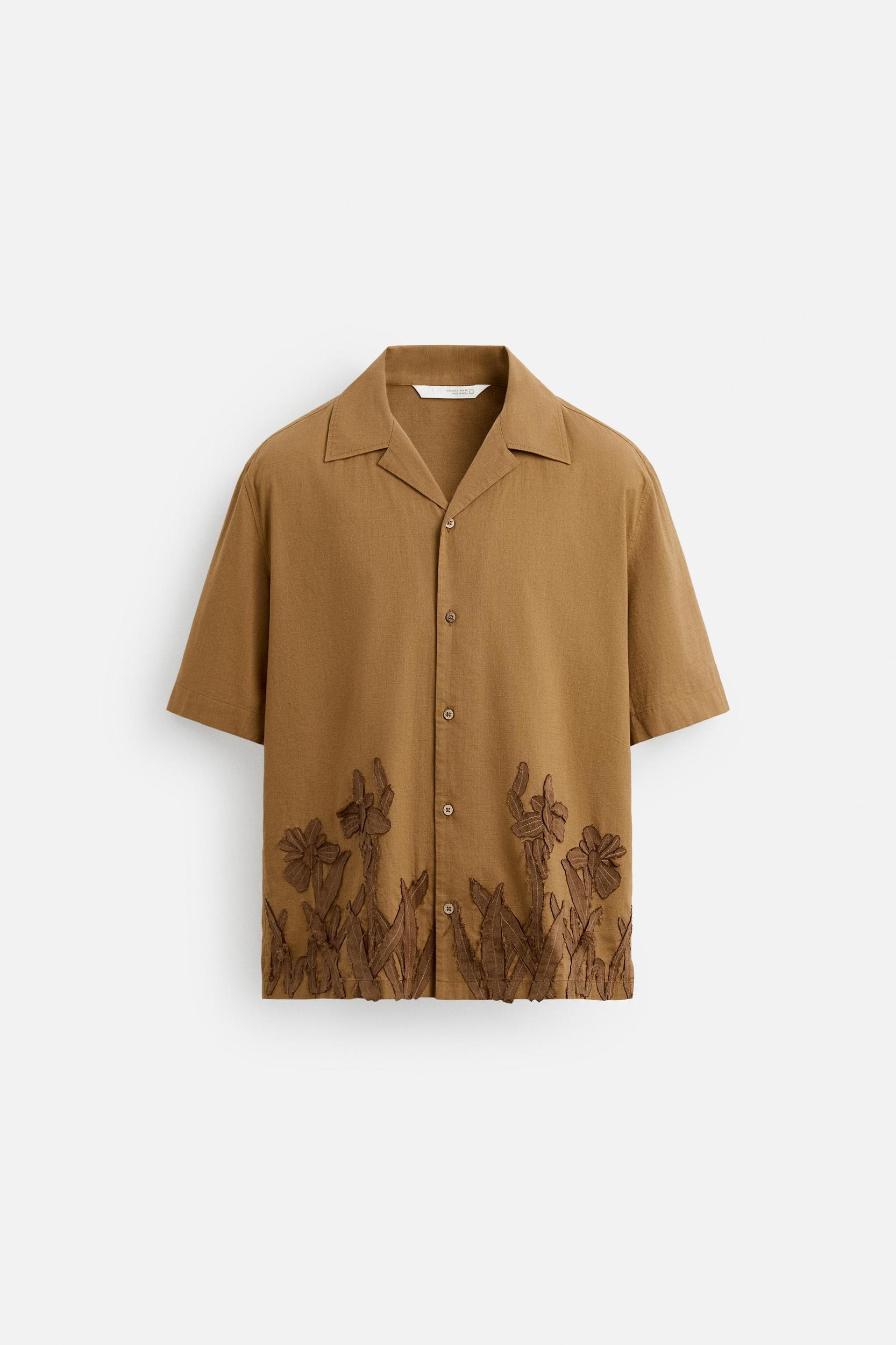 TEXTURED RELAXED FIT SHIRT Product Image