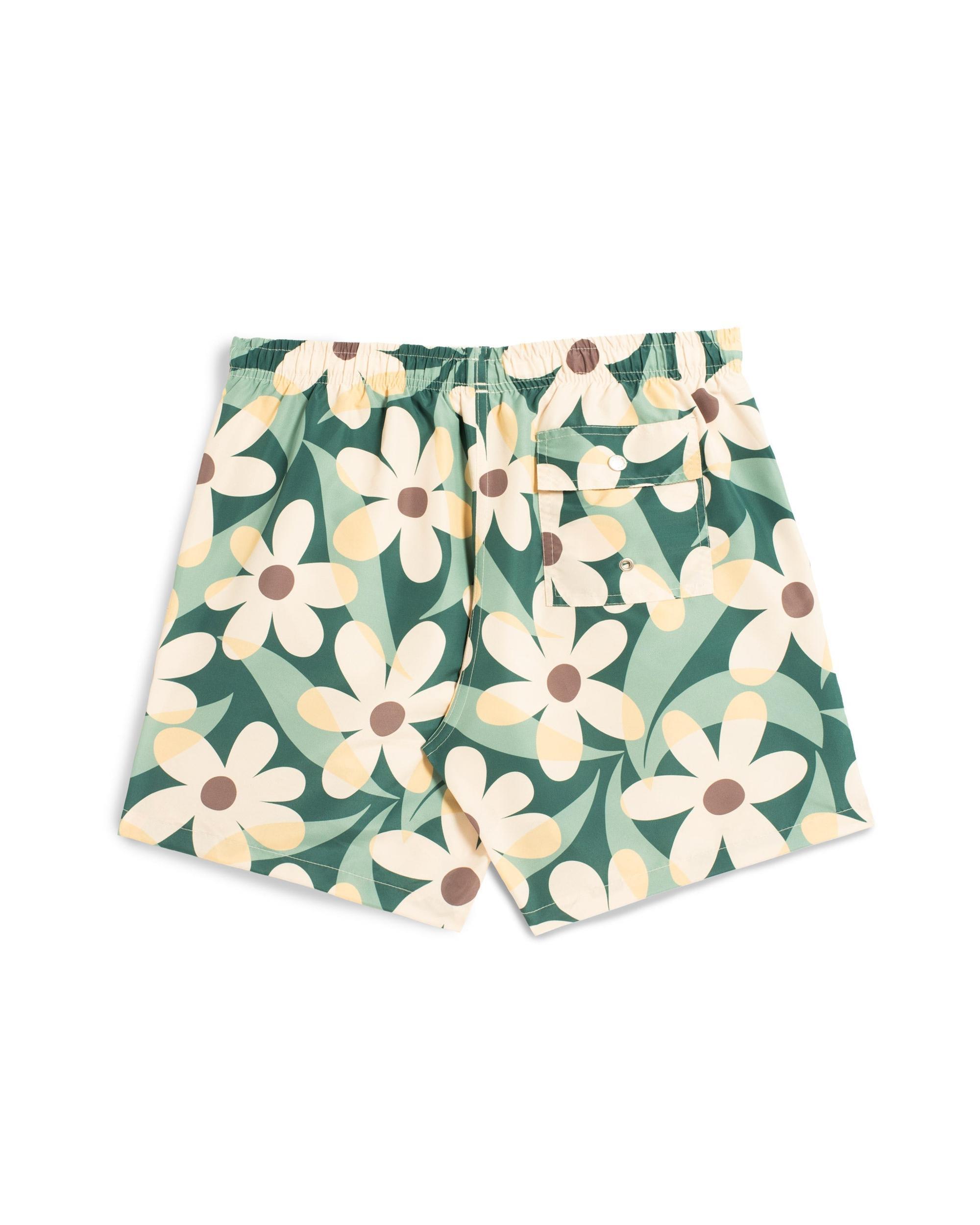 Tea Daisy Trip Swim Trunk Product Image