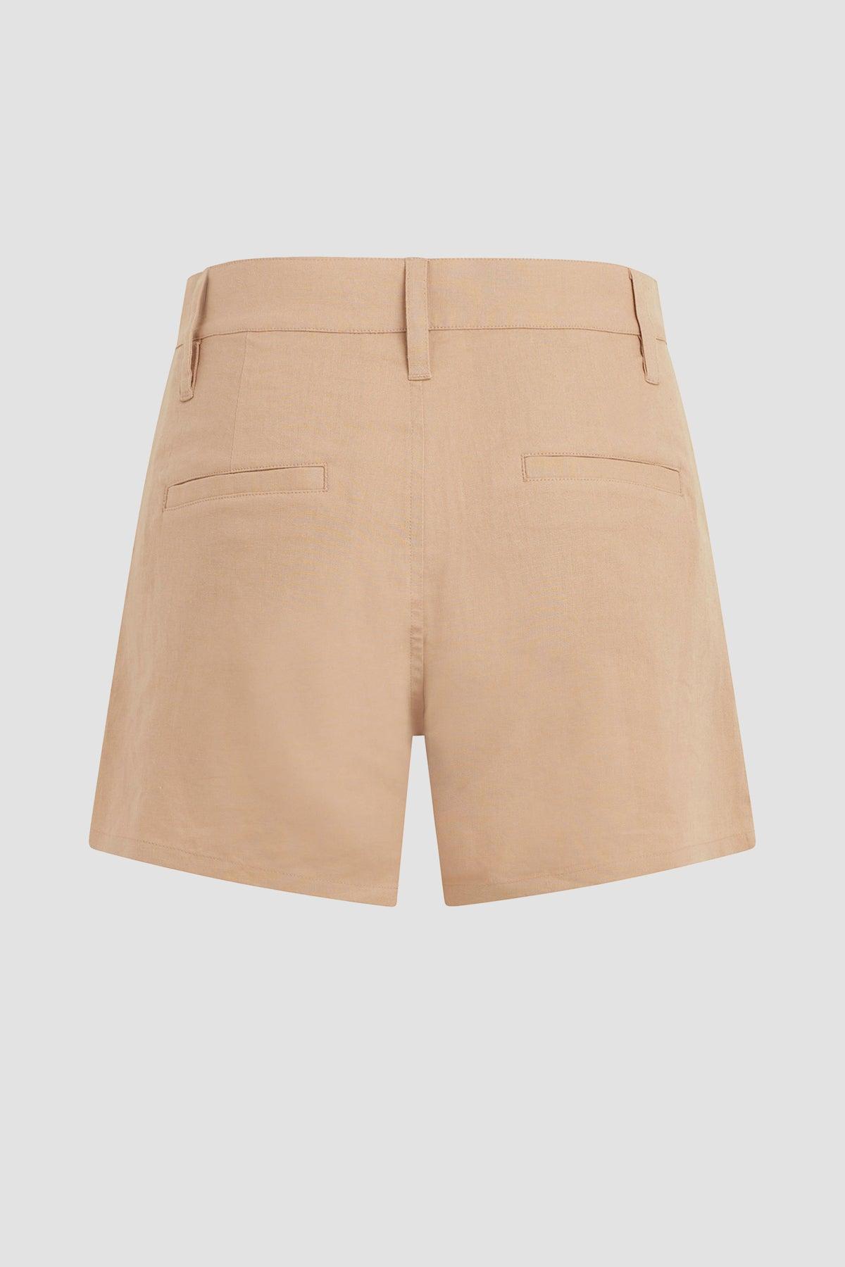 Front Yoke Pleated Short Female Product Image