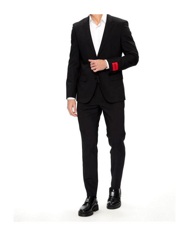 HUGO BOSS Long-sleeved Suit In Black Product Image