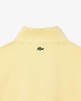 High Neck Zip-Up Print Sweatshirt Product Image