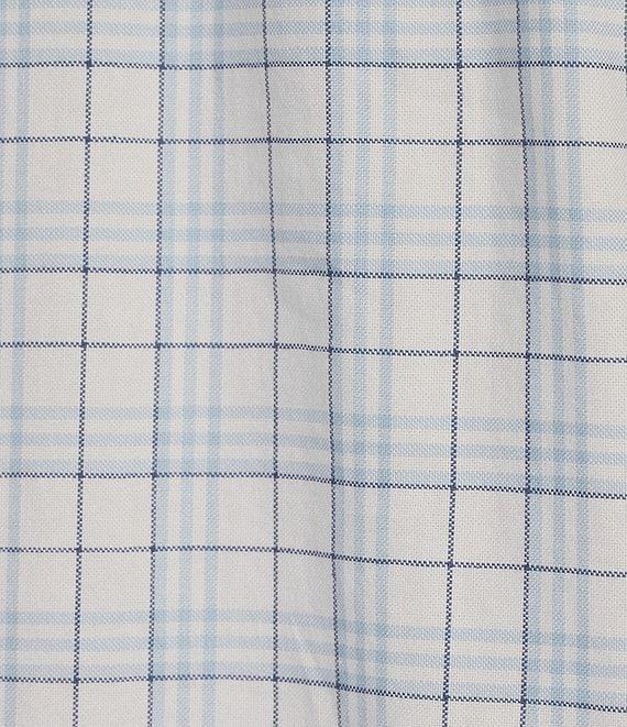 Cremieux Blue Label Lightweight Oxford Plaid Short Sleeve Woven Shirt Product Image
