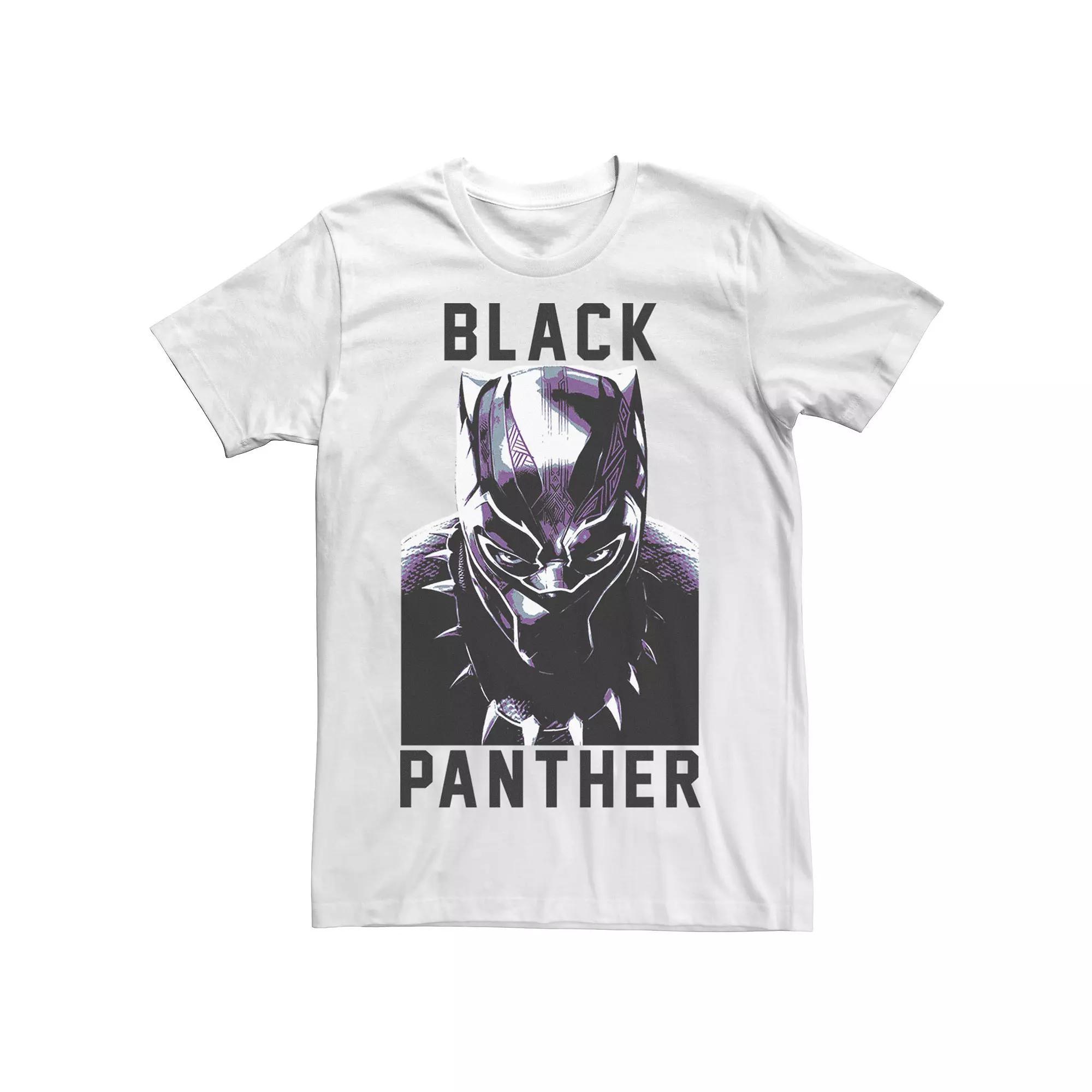 Men's Marvel Black Panther Avengers Stare Collegiate Graphic Tee,  Product Image