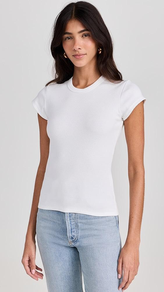 Jeanerica Valeria Rib Tee | Shopbop Product Image