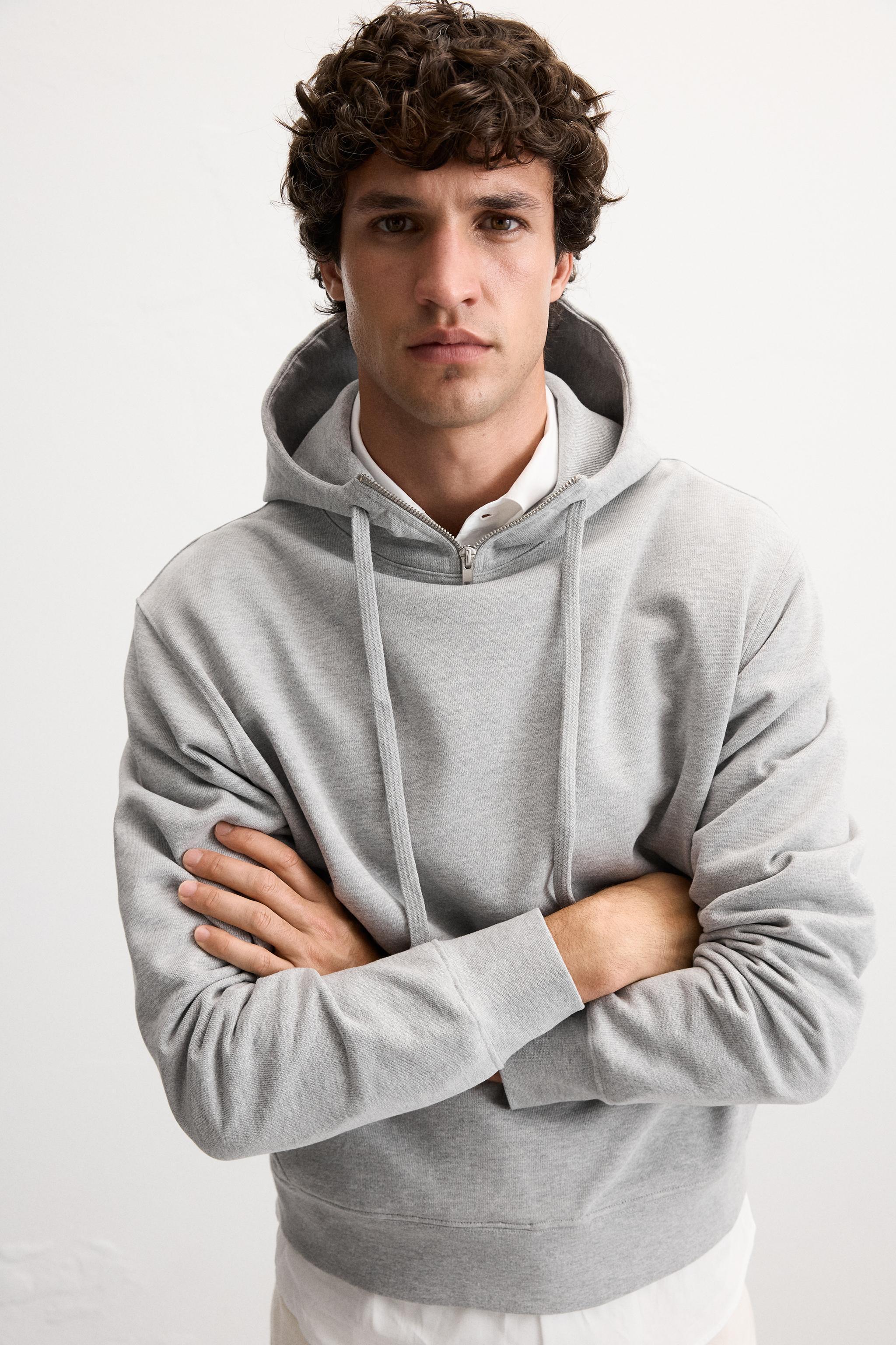 ZIP HOODIE SWEATSHIRT Product Image