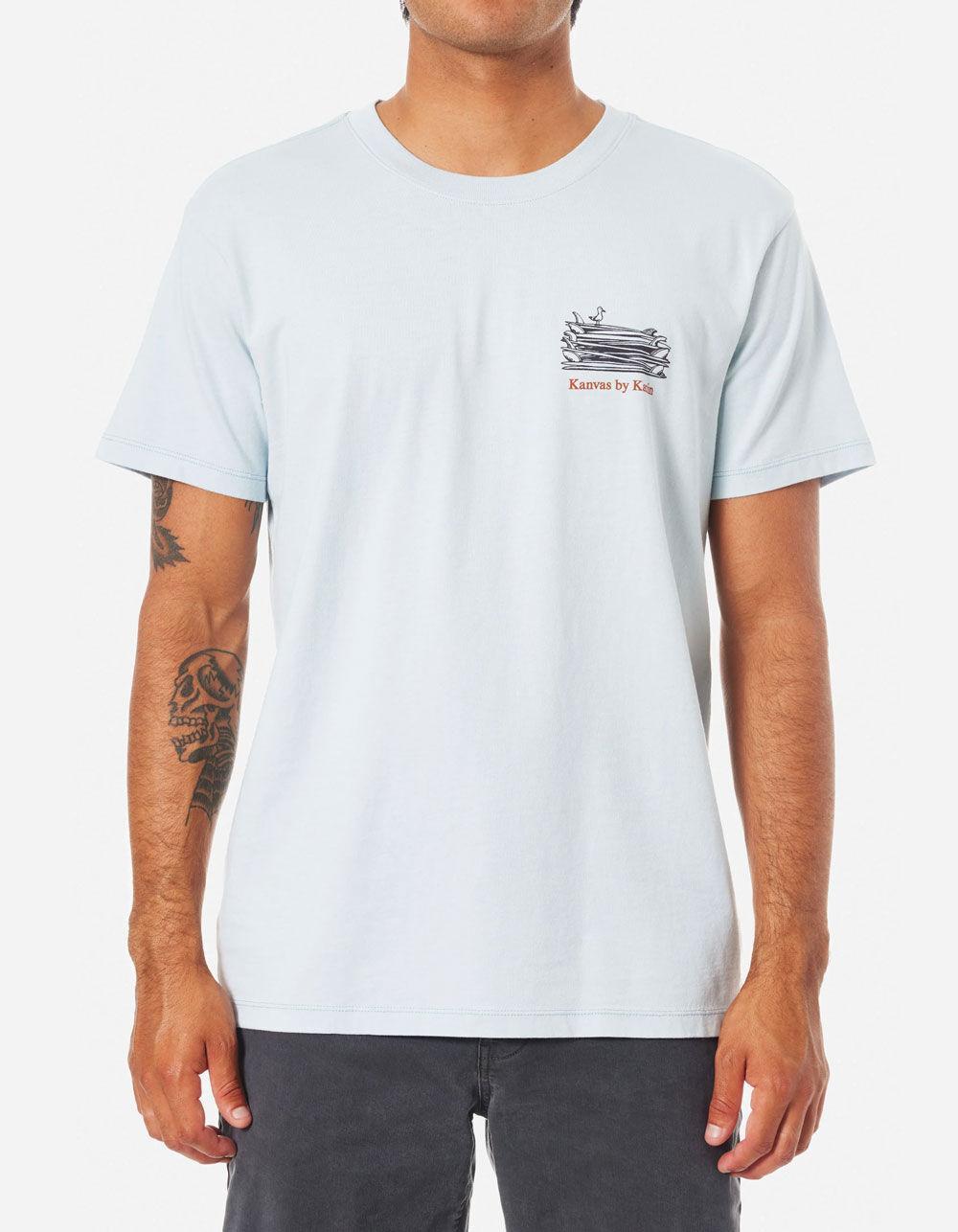 KATIN Corky Mens Tee - LIGHT BLUE Product Image