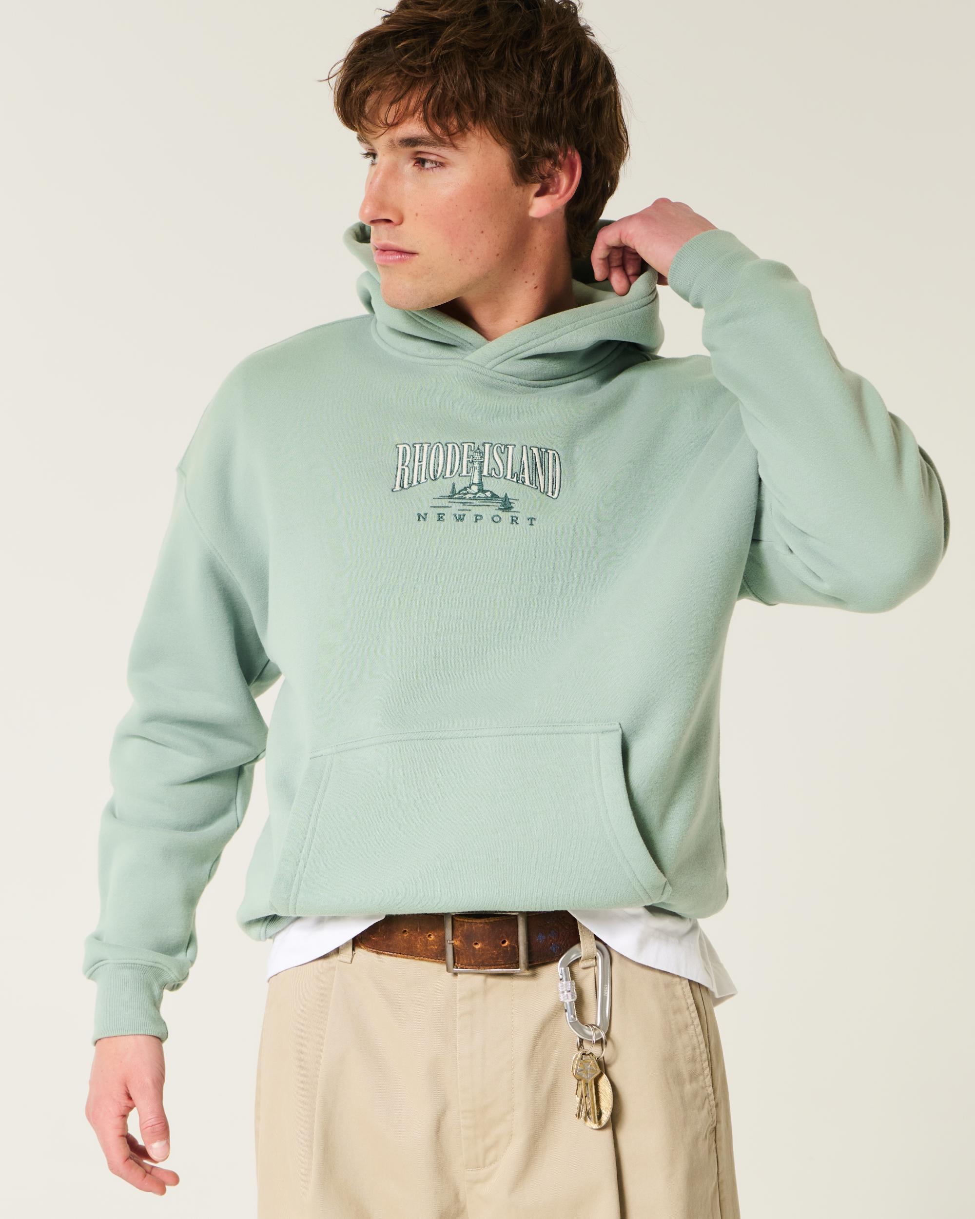 Boxy Washed Hoodie Product Image