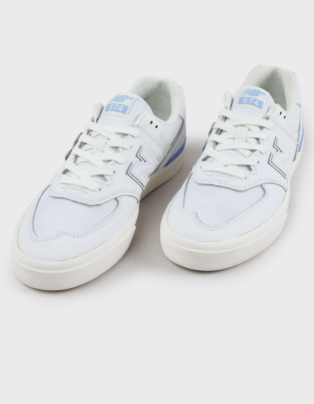 NEW BALANCE 574 Numeric Vulc Skate Shoes - WHITE COMBO Product Image