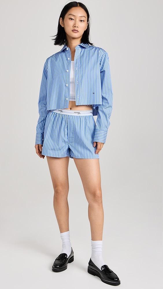 HOMMEGIRLS Cropped Shirt | Shopbop Product Image