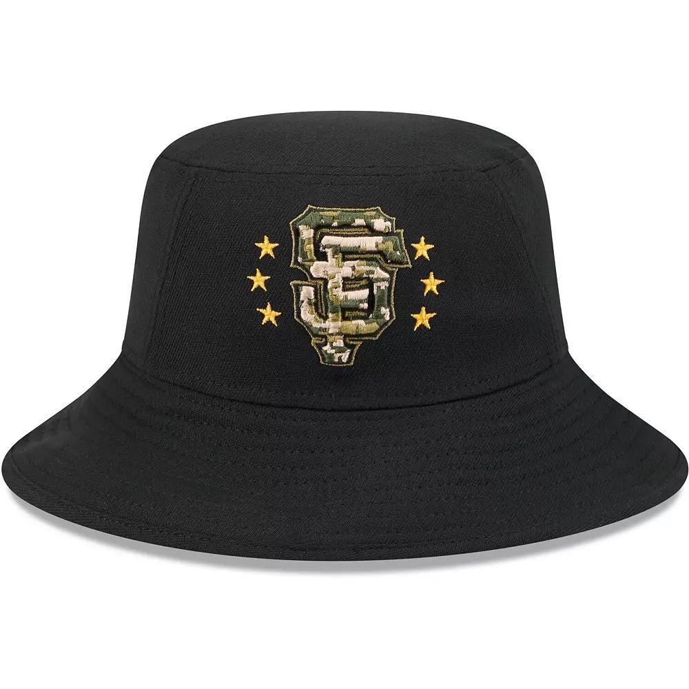 Men's New Era Black San Francisco Giants 2024 Armed Forces Day Bucket Hat Product Image