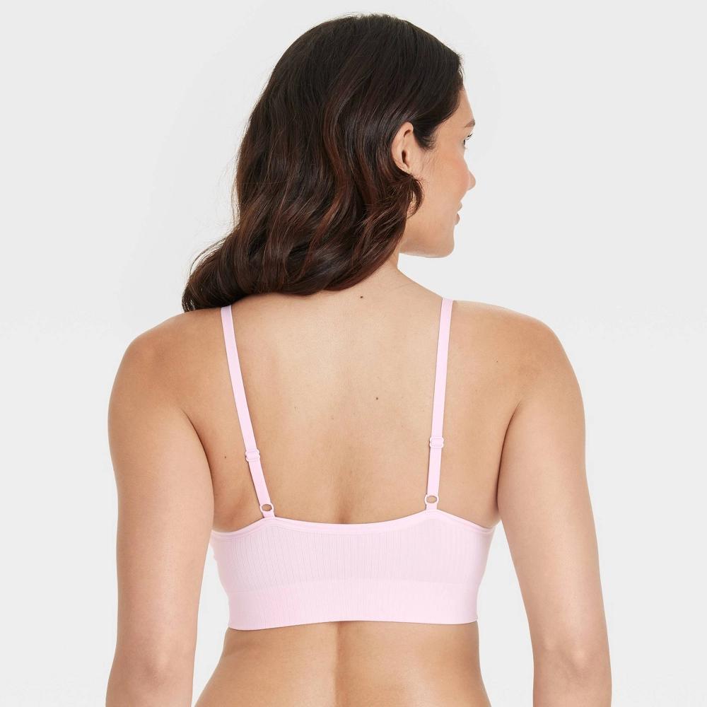 Womens Ribbed Seamless Bralette - Auden M Product Image