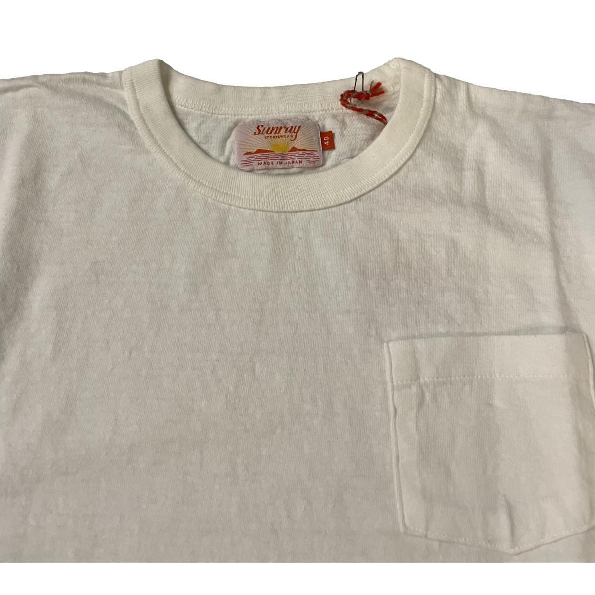 Hanalei Pocket Tee Off White Product Image