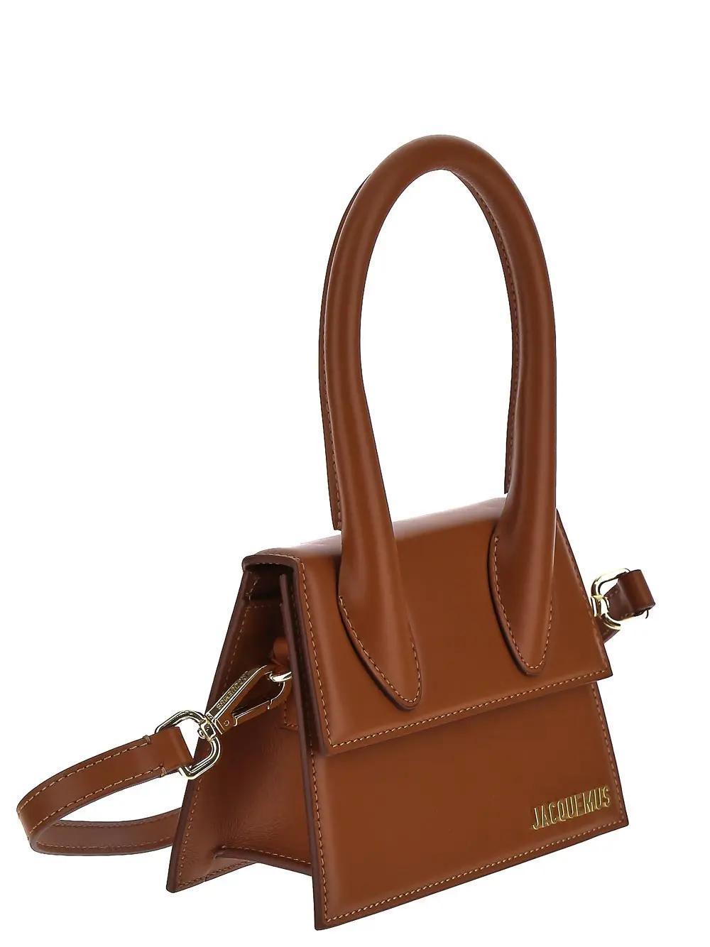 JACQUEMUS Le Chiquito Moyen In Brown Product Image