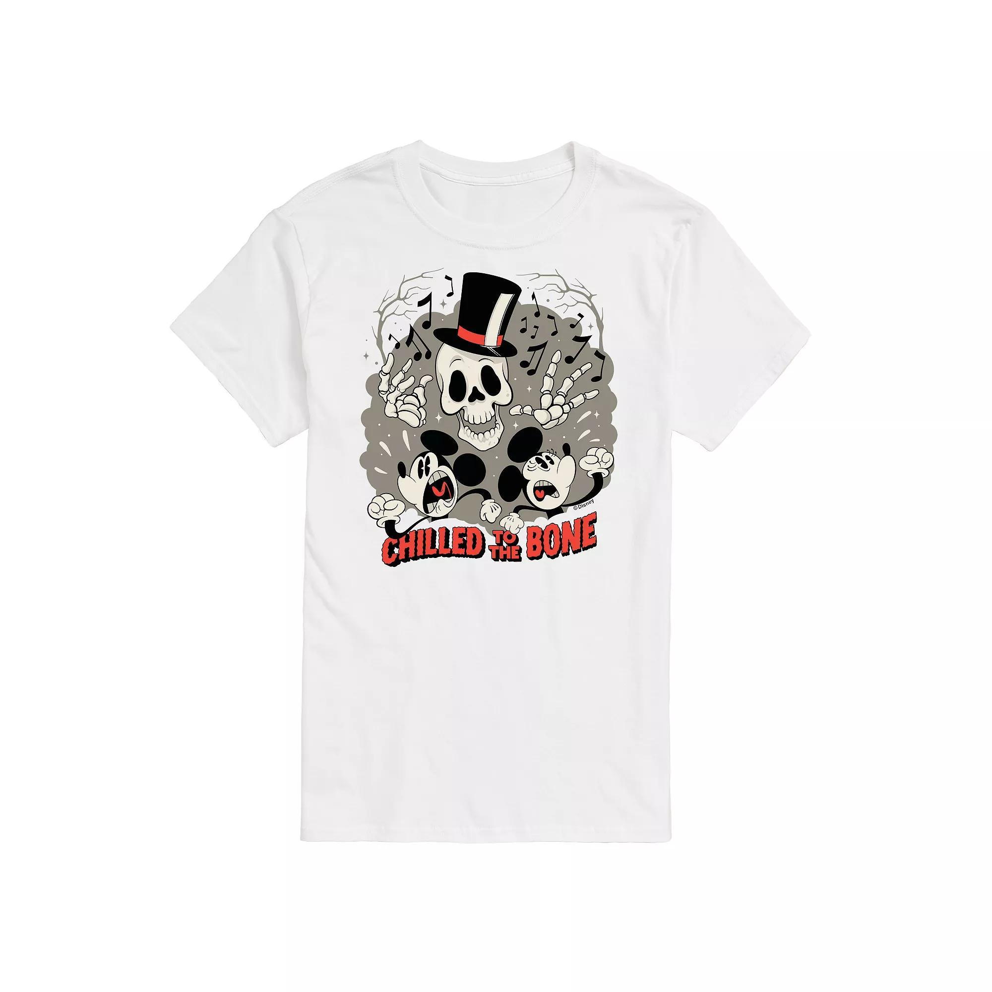 Disney's Mickey Mouse Men's Chilled To The Bone Graphic Tee,  Product Image