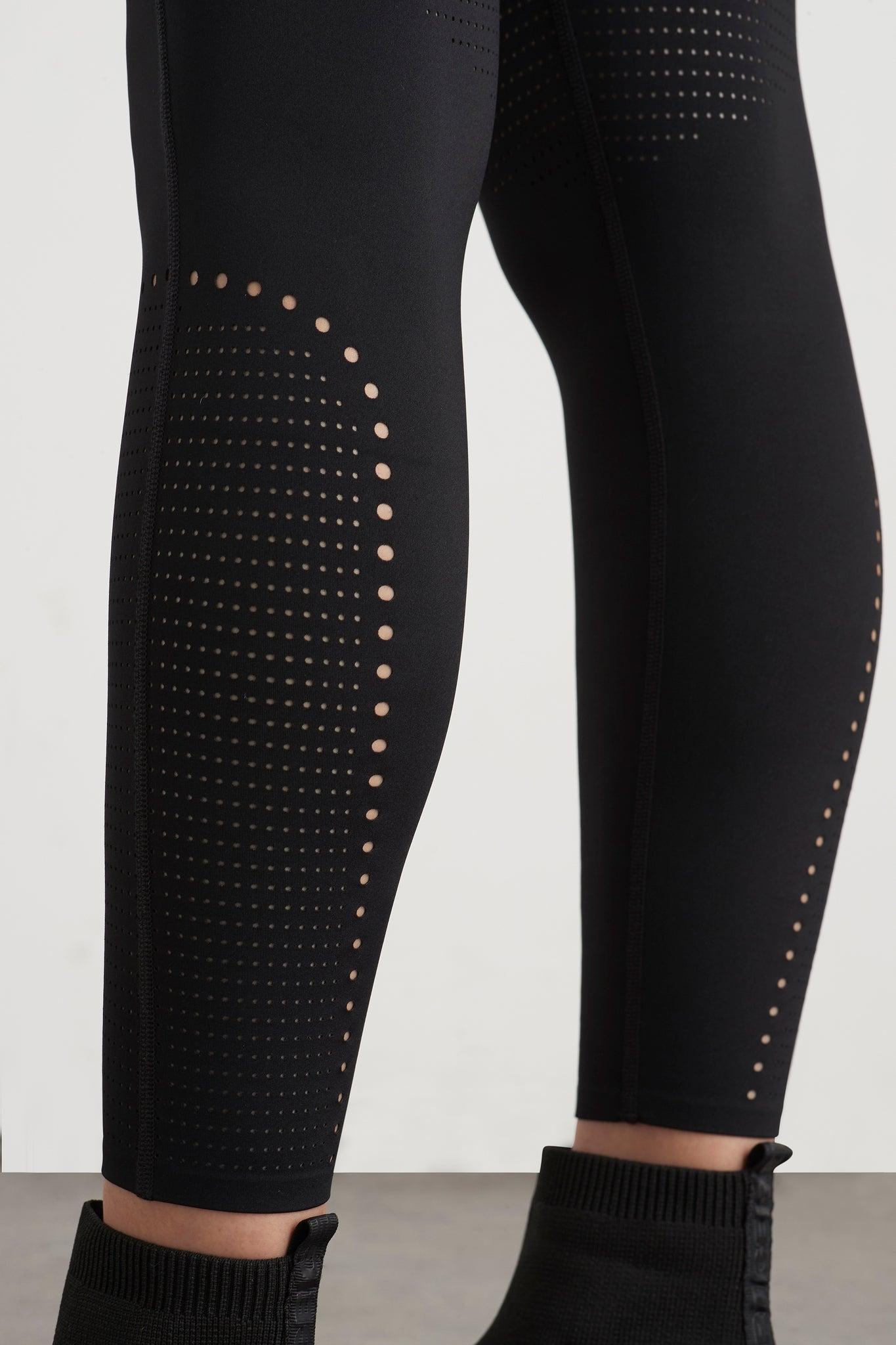 High Rise Perforated 7/8 Legging 227 Product Image
