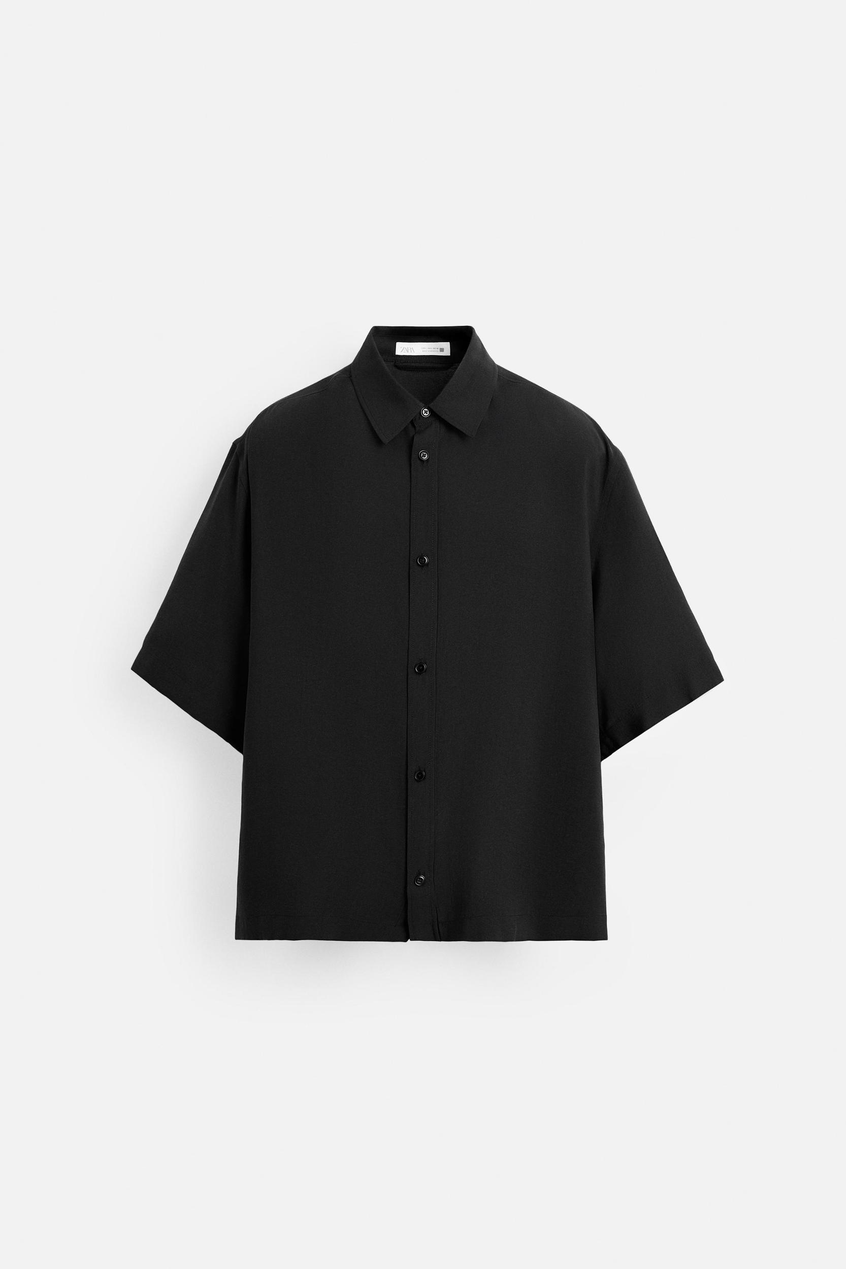 RELAXED FIT FLOWY SHIRT Product Image