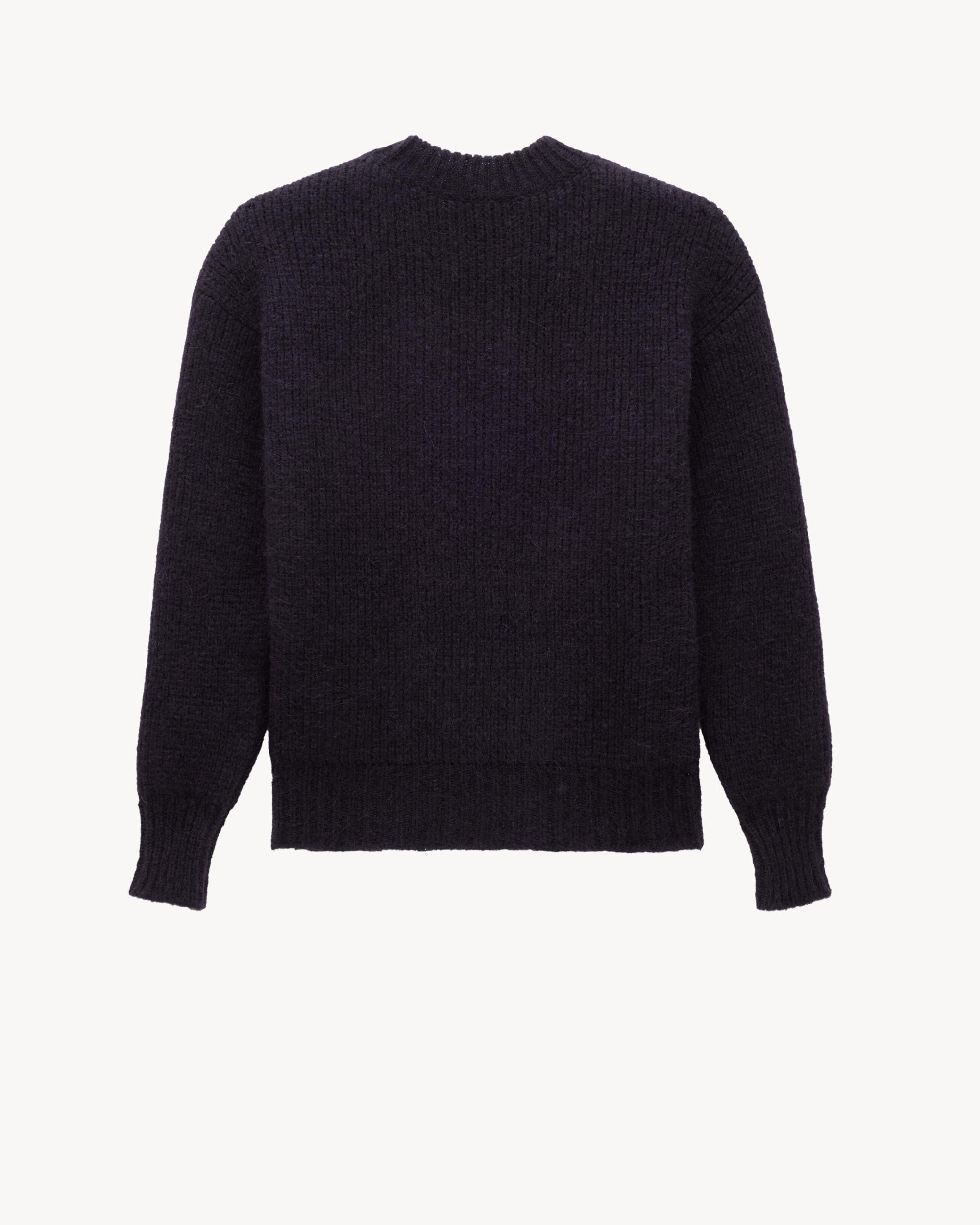 sweater in chunky knit Product Image
