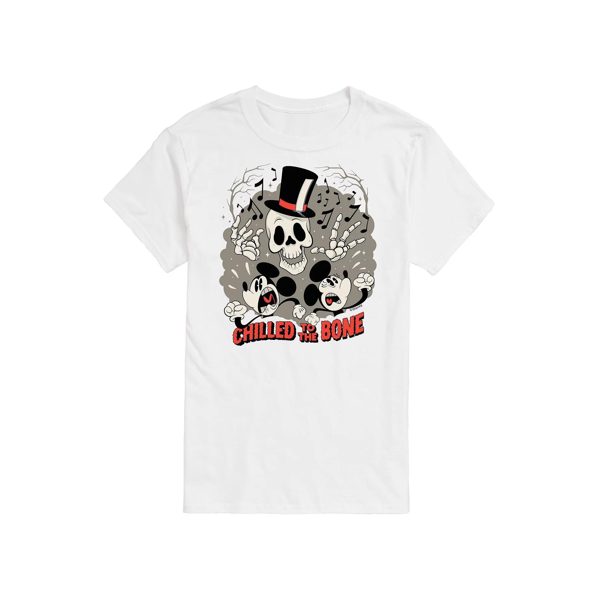 Disney's Mickey Mouse Men's Chilled To The Bone Graphic Tee,  Product Image