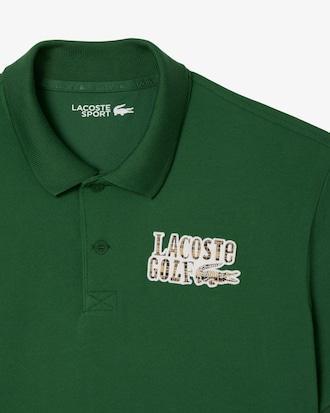 Relaxed Fit Mini-Piqué Golf Polo Shirt Product Image