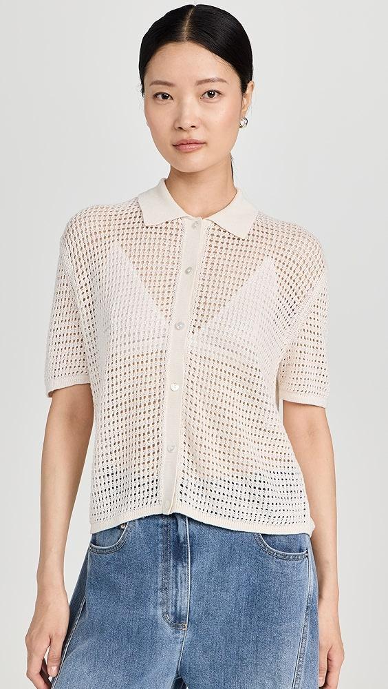 Theory Mesh Shirt | Shopbop Product Image