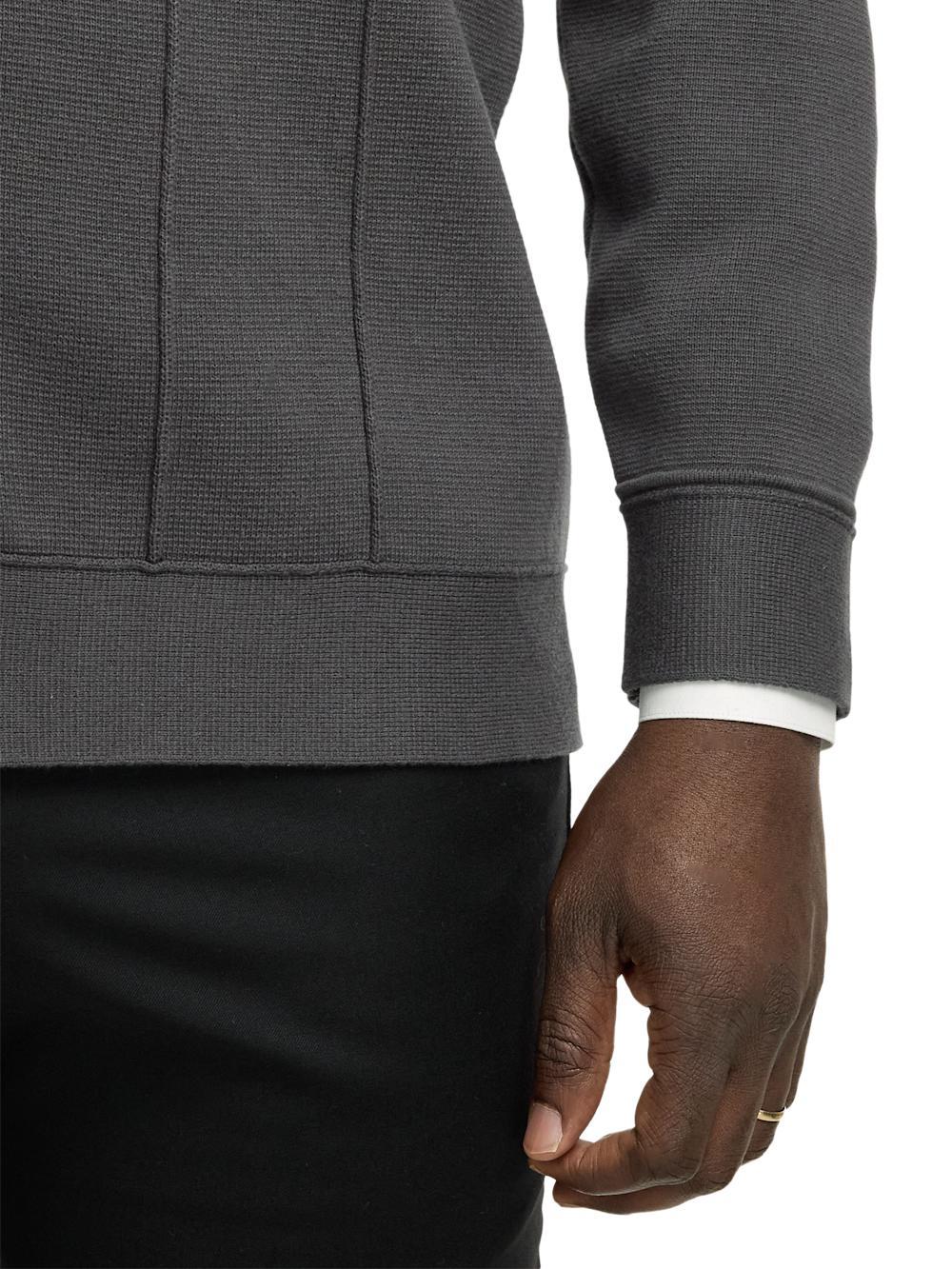 Cotton Patch Pocket Shacket - Dark Grey Product Image