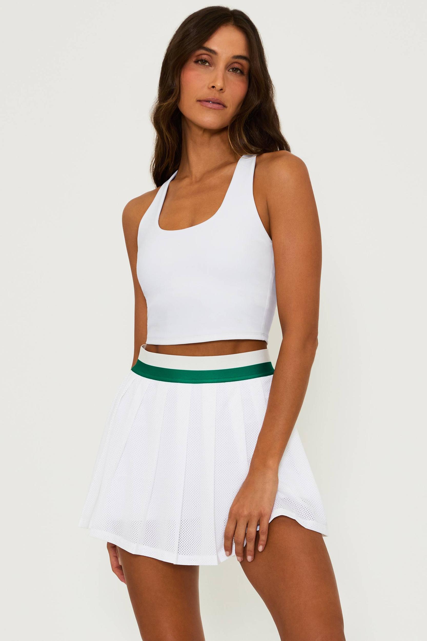 Yara Top Courtside White Matte Product Image