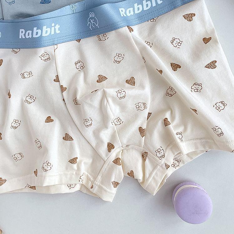 Cartoon Print Boxer Briefs / Set Product Image