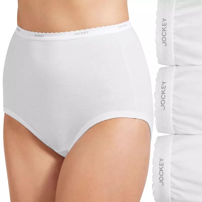 Plus Size Jockey Classics 3-pk. Brief Panty Set 9483, Womens Product Image