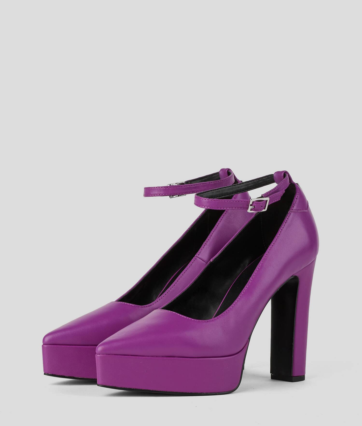 SOIREE PLATFORM Ankle Strap Pumps Product Image