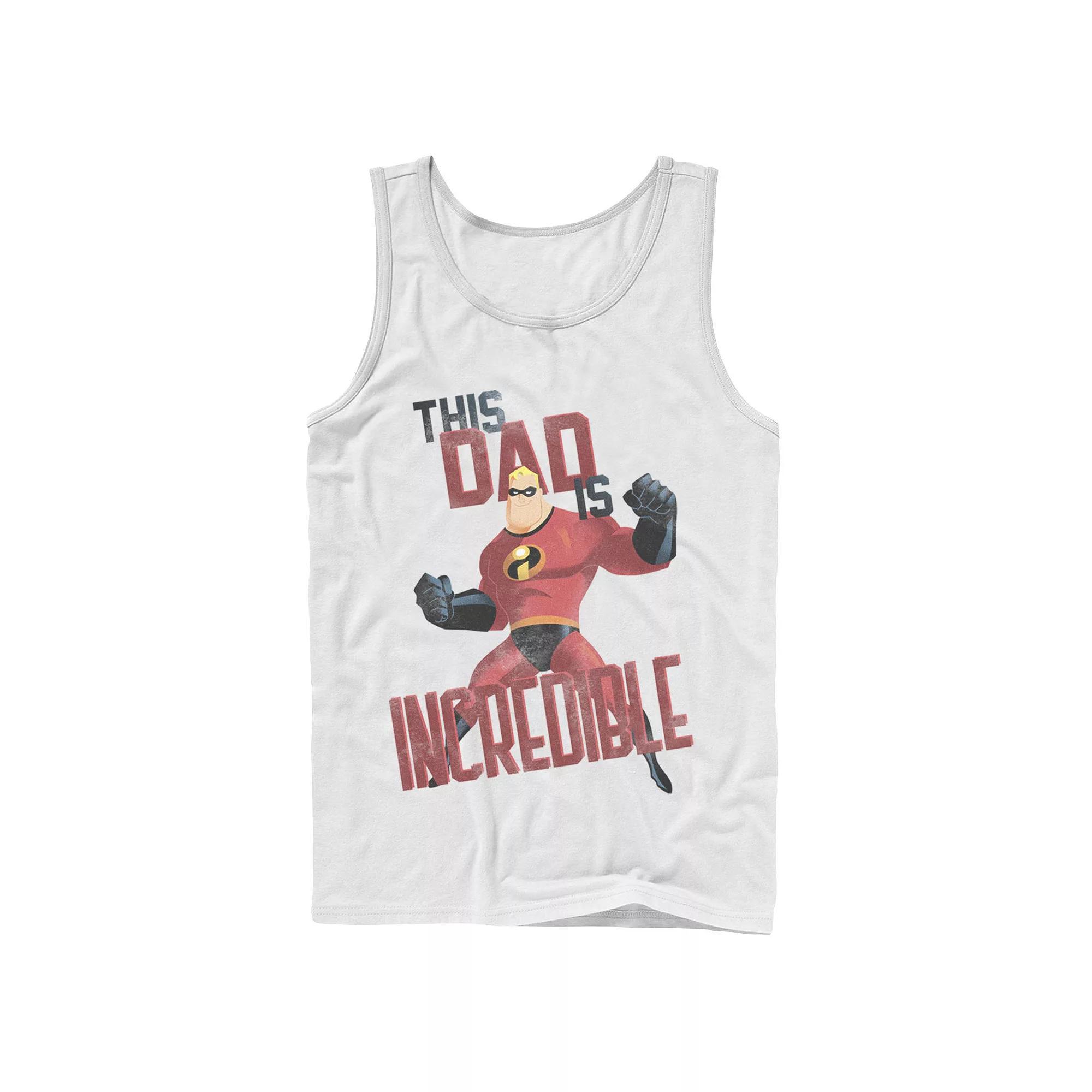 Men's Disney / Pixar The Incredibles This Dad Tank Top,  Product Image
