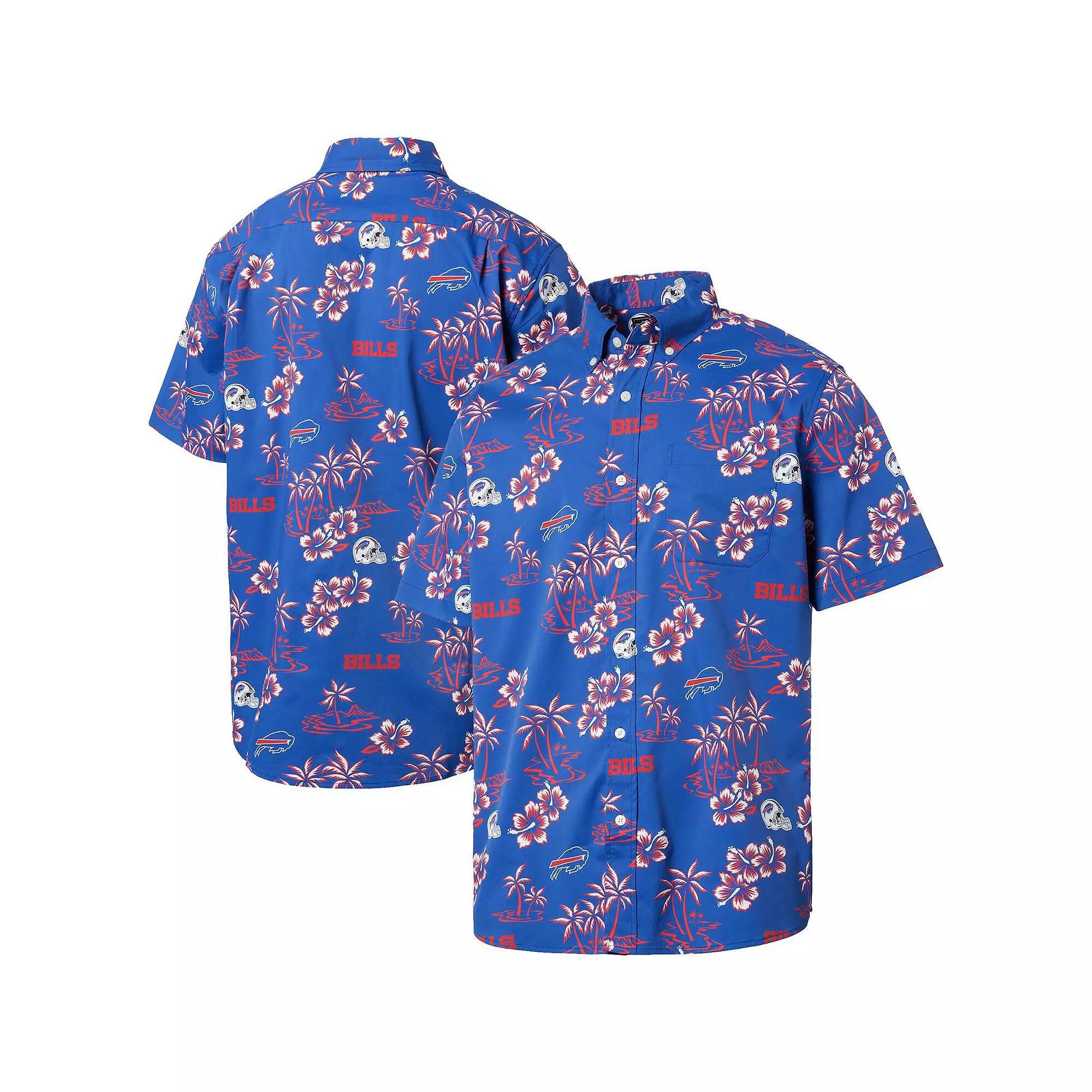 Men's Reyn Spooner Royal Buffalo Bills Kekai Button-Up Shirt,  Product Image