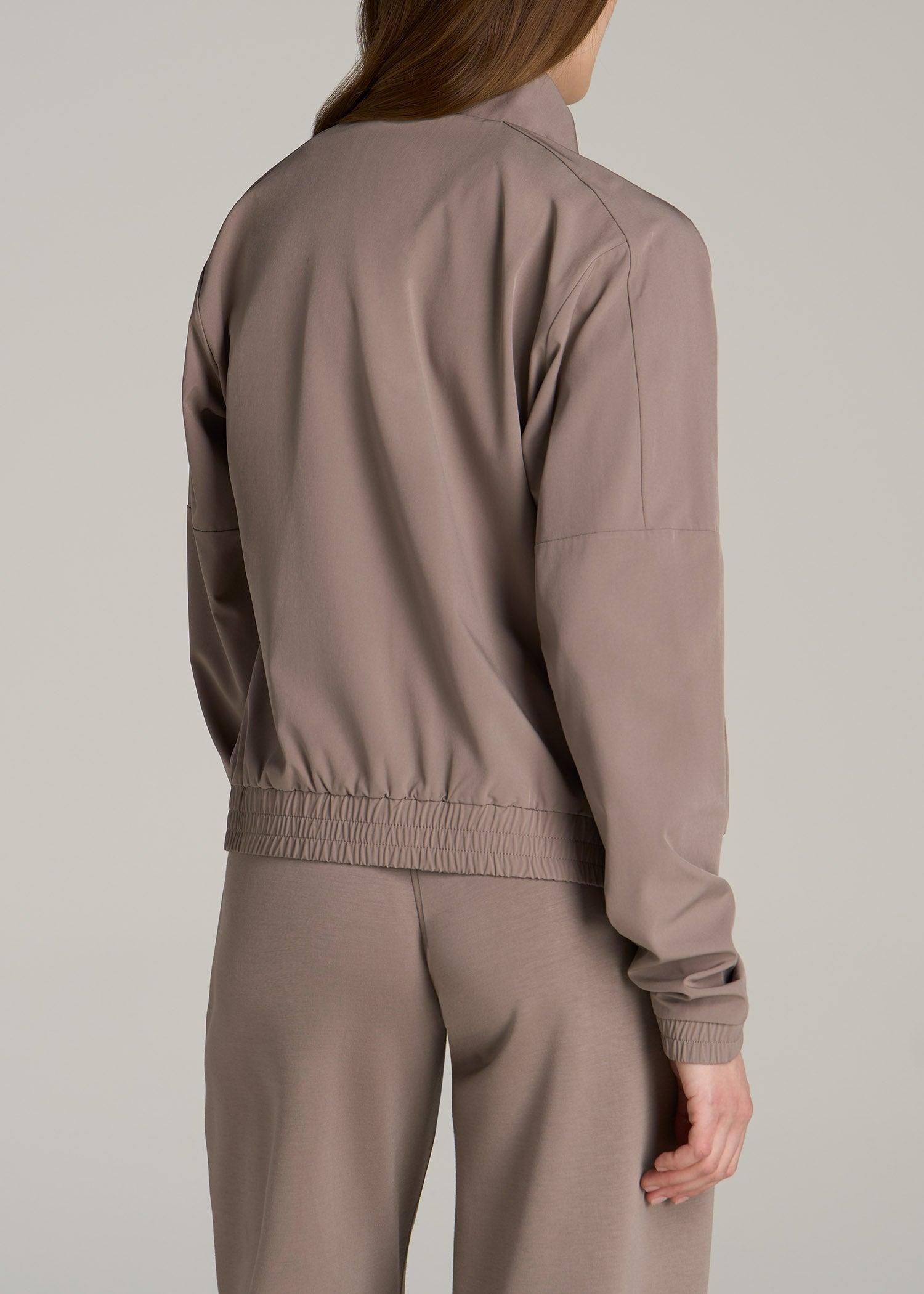 Layer Up Jacket for Tall Women in Portobello Female Product Image