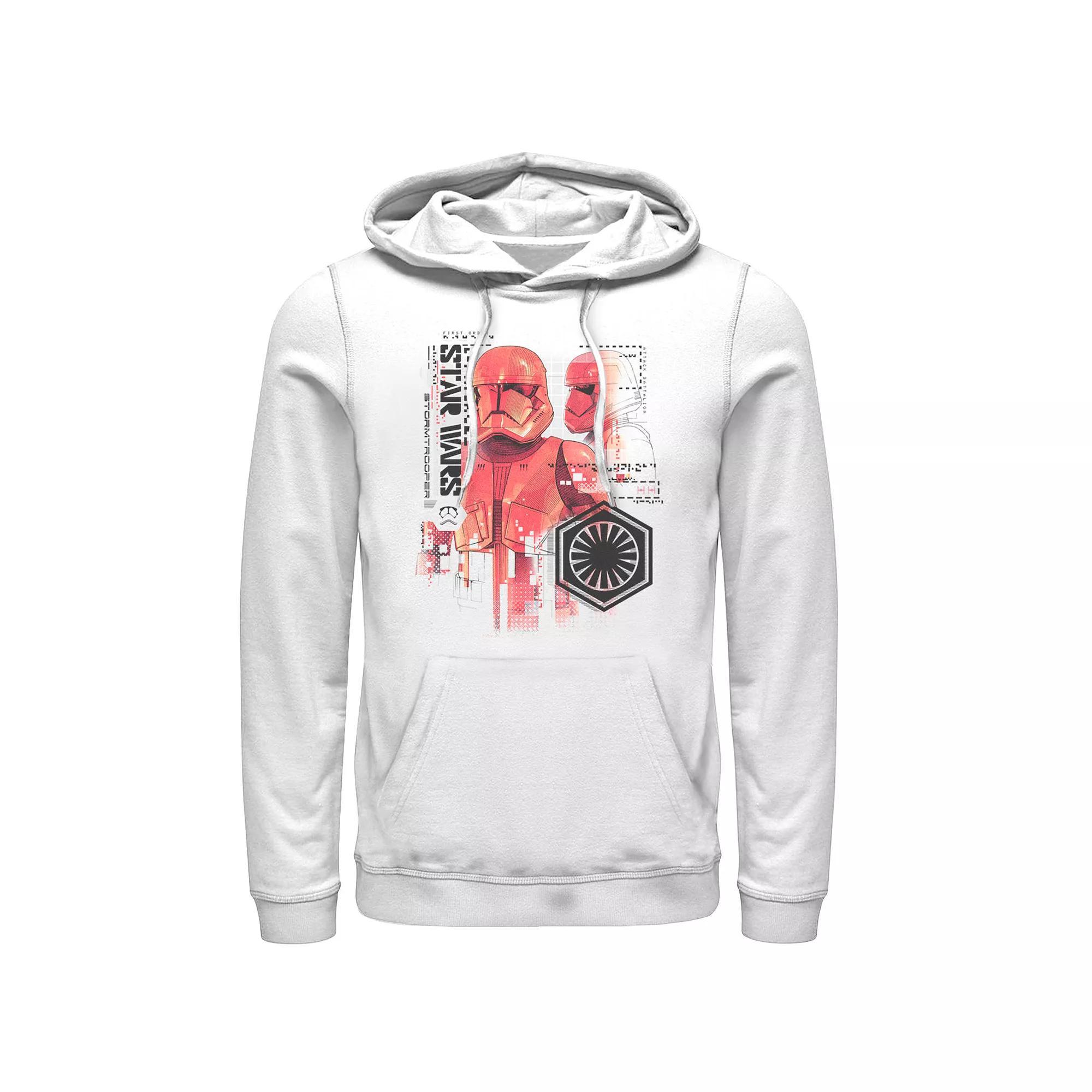 Men's Star Wars The Rise of Skywalker Sith Trooper Schematic Pullover Hoodie,  Product Image