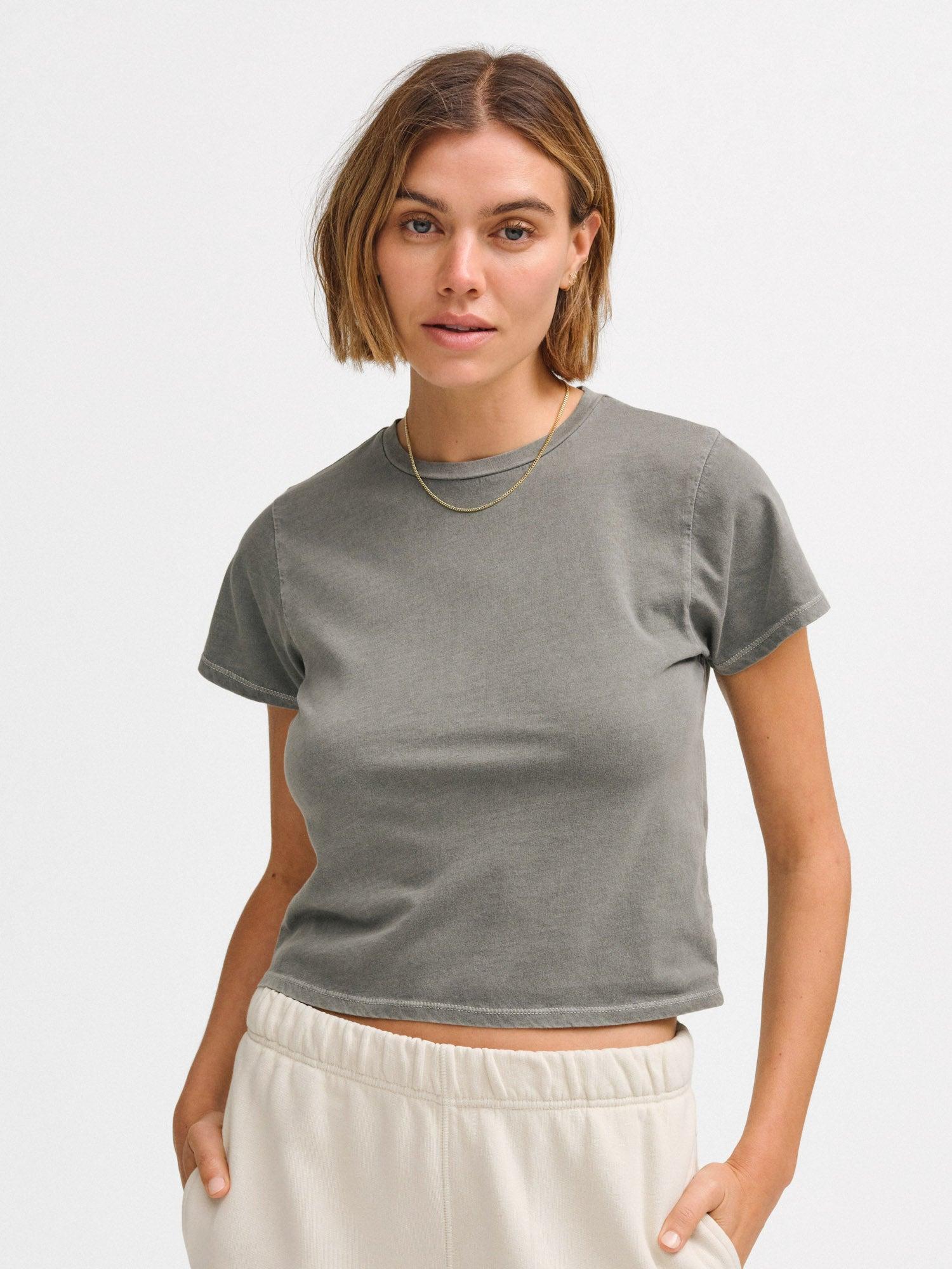 Organic Cotton Shrunken Tee Female Product Image