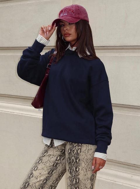 Merino Roll-Neck Jumper in Black Product Image