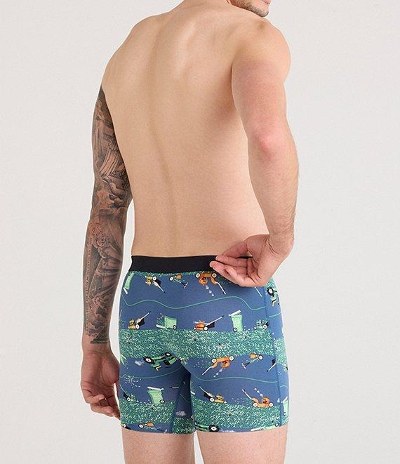 SAXX Vibe Xtra Slim Lawn Equipment Printed 6#double; Boxer Briefs Product Image
