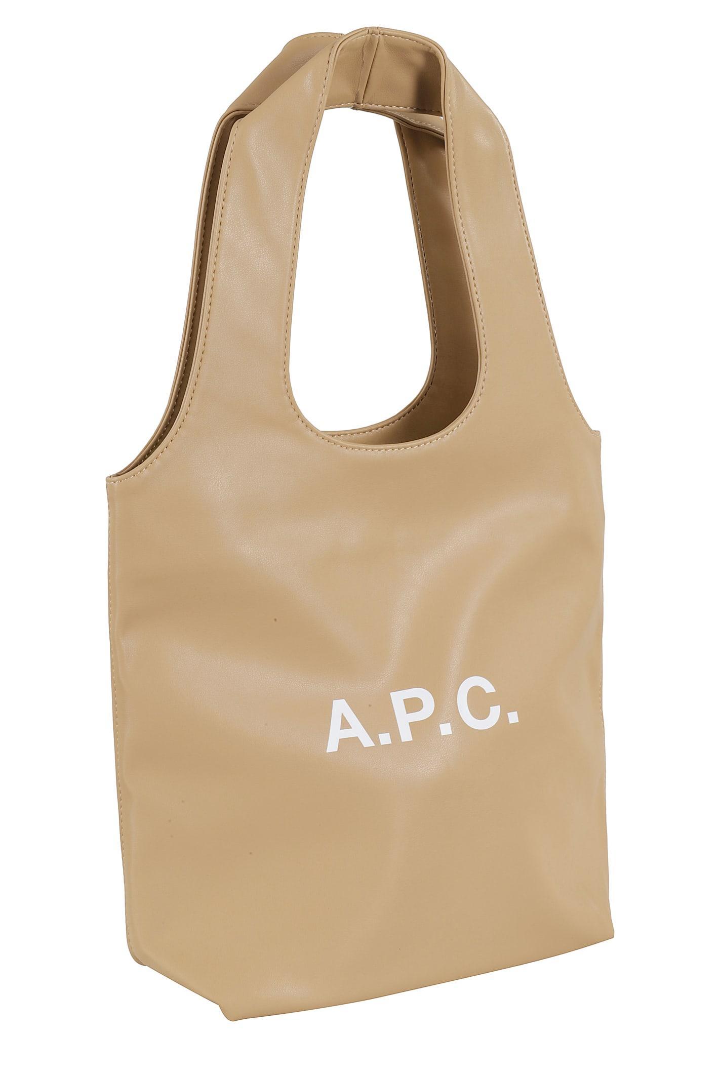 APC Small Ninon Tote Bag In Beige Product Image