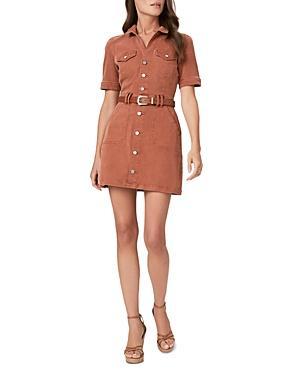 Paige Mayslie Denim Dress (Vintage Burnt Terracotta) Women's Dress Product Image