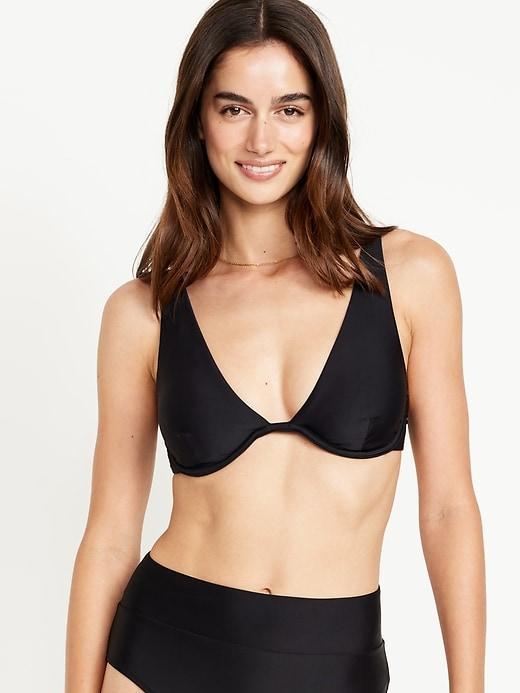 Underwire Bikini Swim Top Product Image