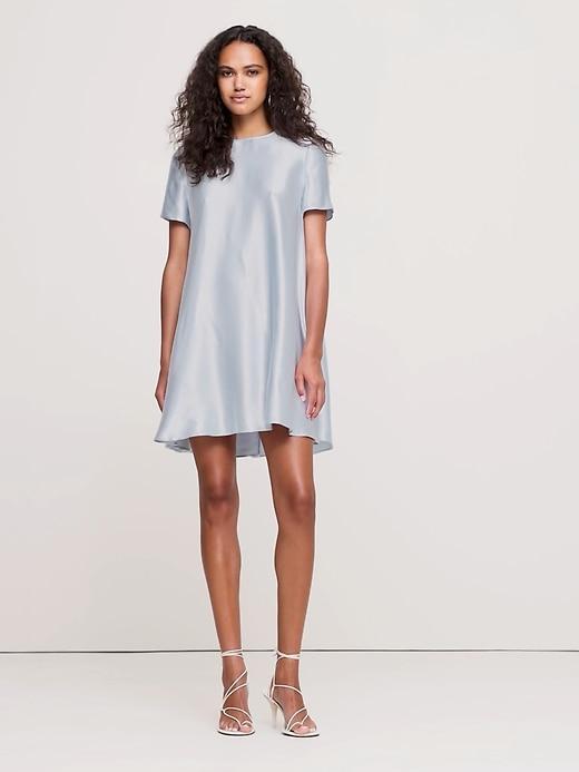 Aurelia Linen-Blend Mini Dress Product Image