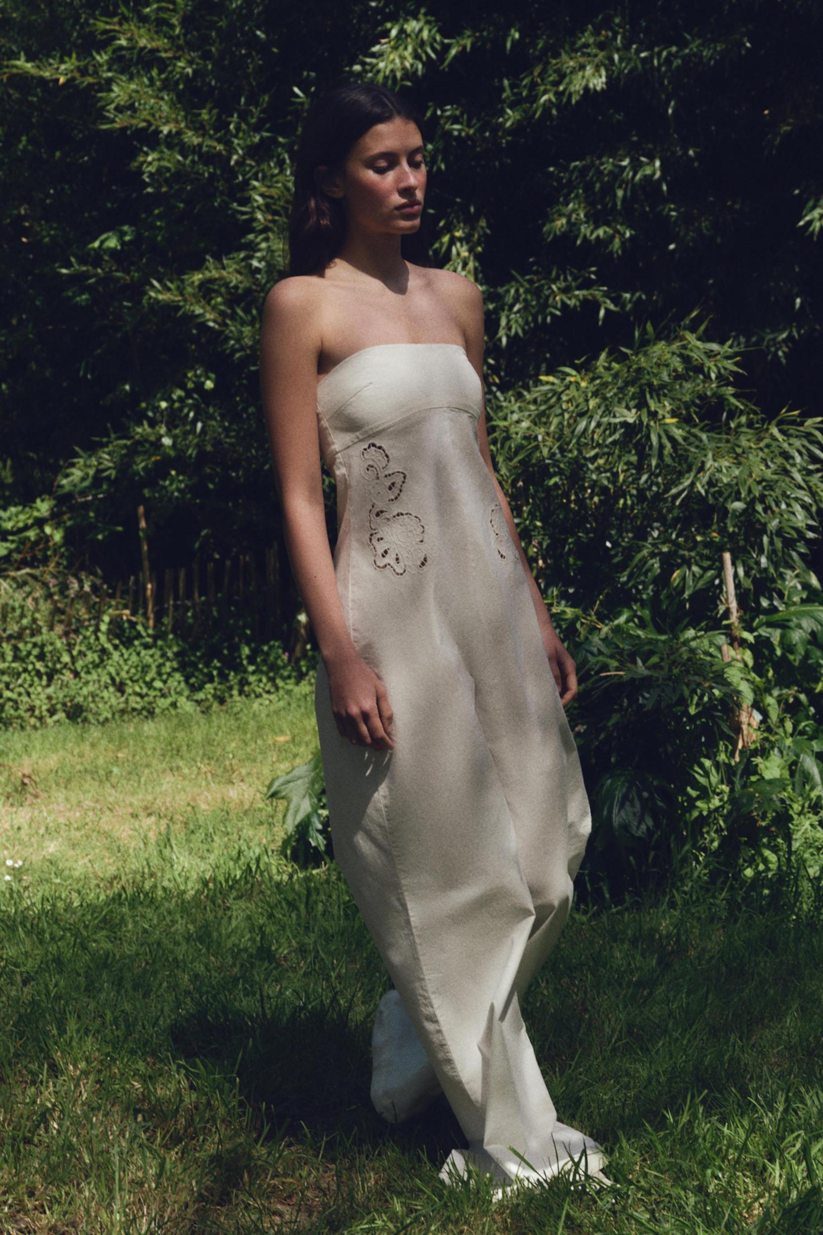 LONG EMBROIDERED JUMPSUIT Product Image