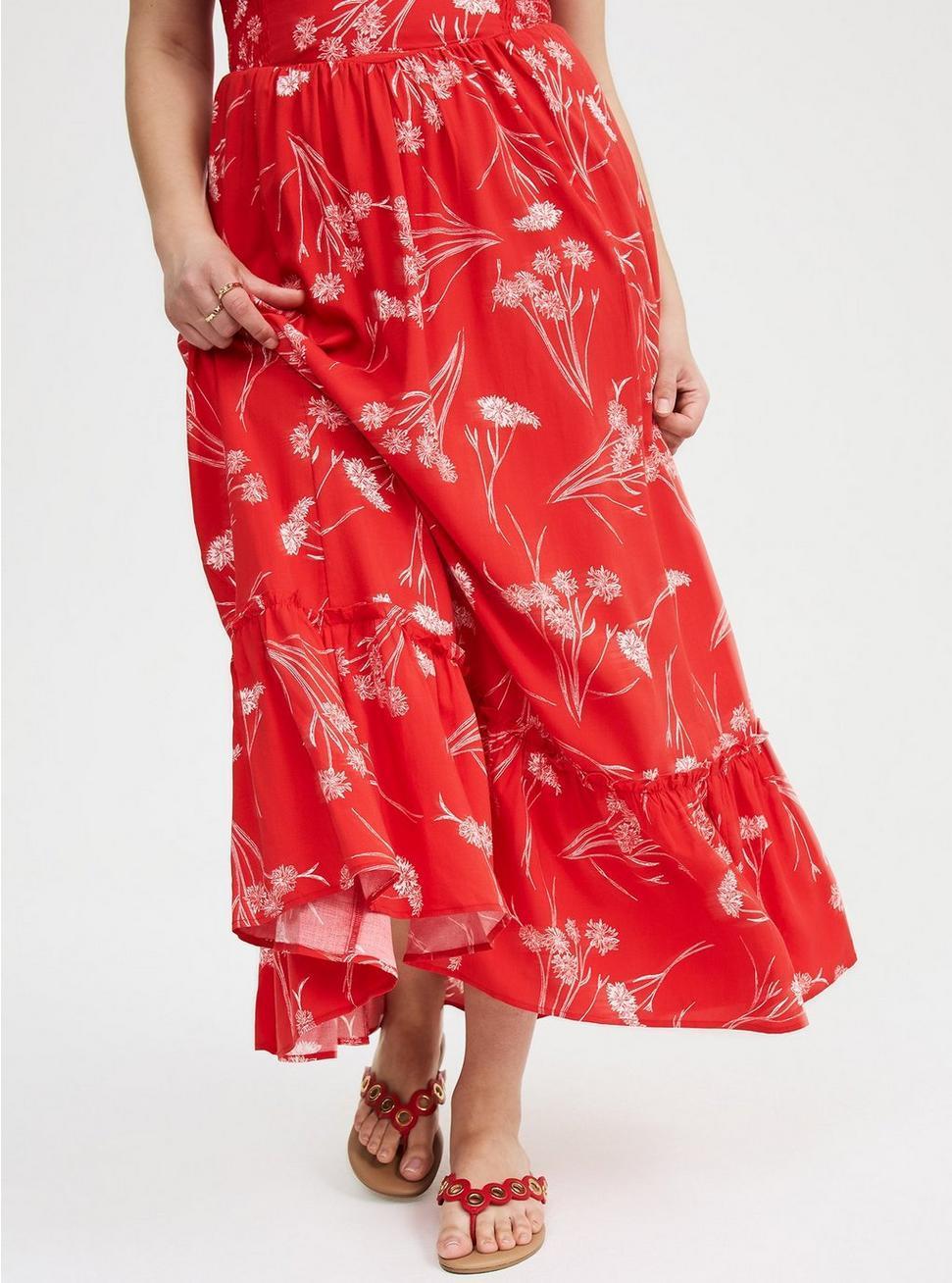 Challis Smocked Maxi Dress Product Image