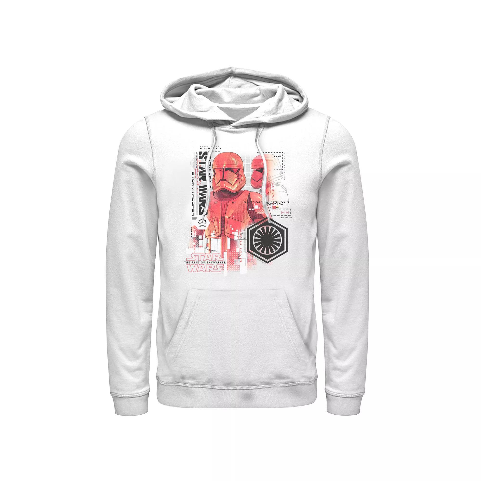 Men's Star Wars The Rise of Skywalker Sith Trooper Schematic Pullover Hoodie,  Product Image