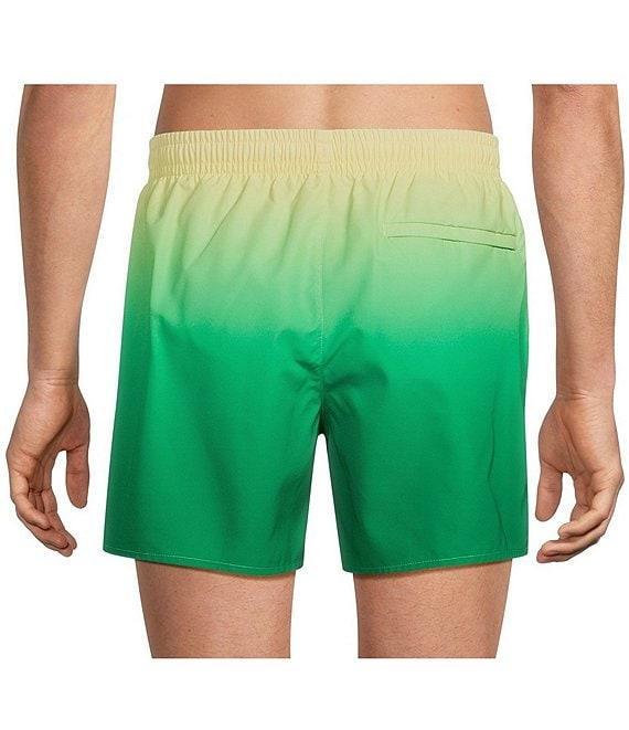 Lacoste Ombre Print 6#double; Inseam Swim Trunks Product Image