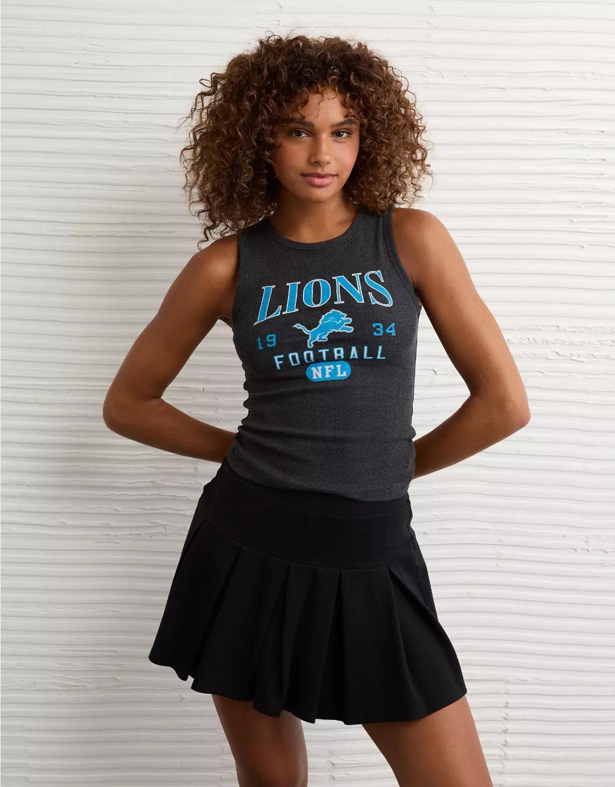 AE NFL Detroit Lions Graphic Tank Top Product Image