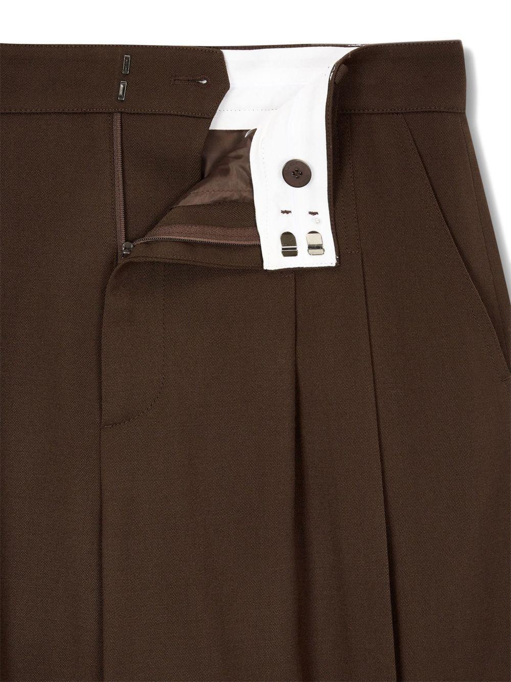 wide-leg wool trousers  Product Image