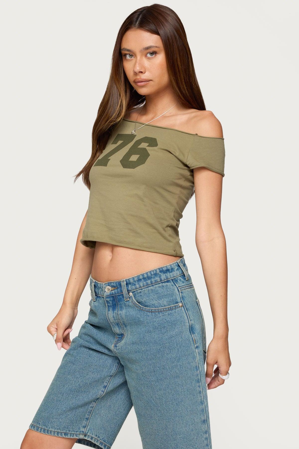 76 Off Shoulder Top Product Image